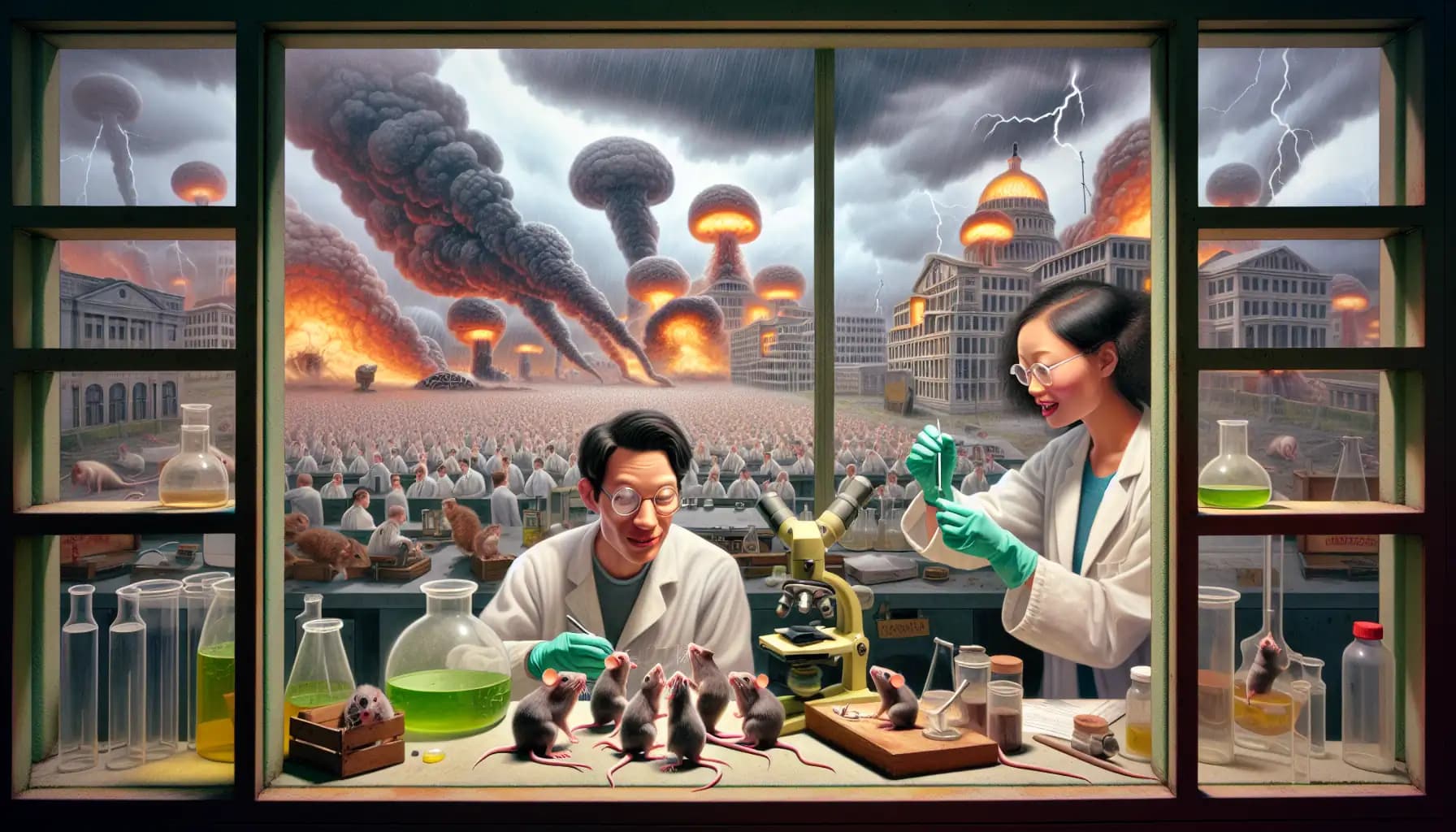 Frankenstein’s Laboratory: Genetically Modified Mayhem Unleashed