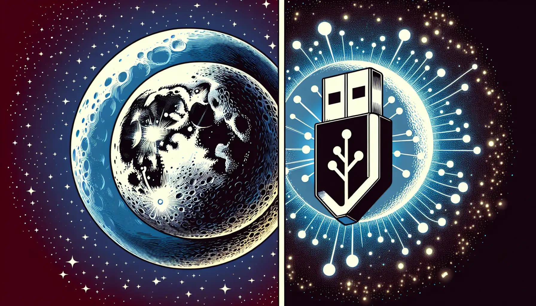 The Moon’s Secret: Is it Really Earth’s Cosmological Hard Drive?