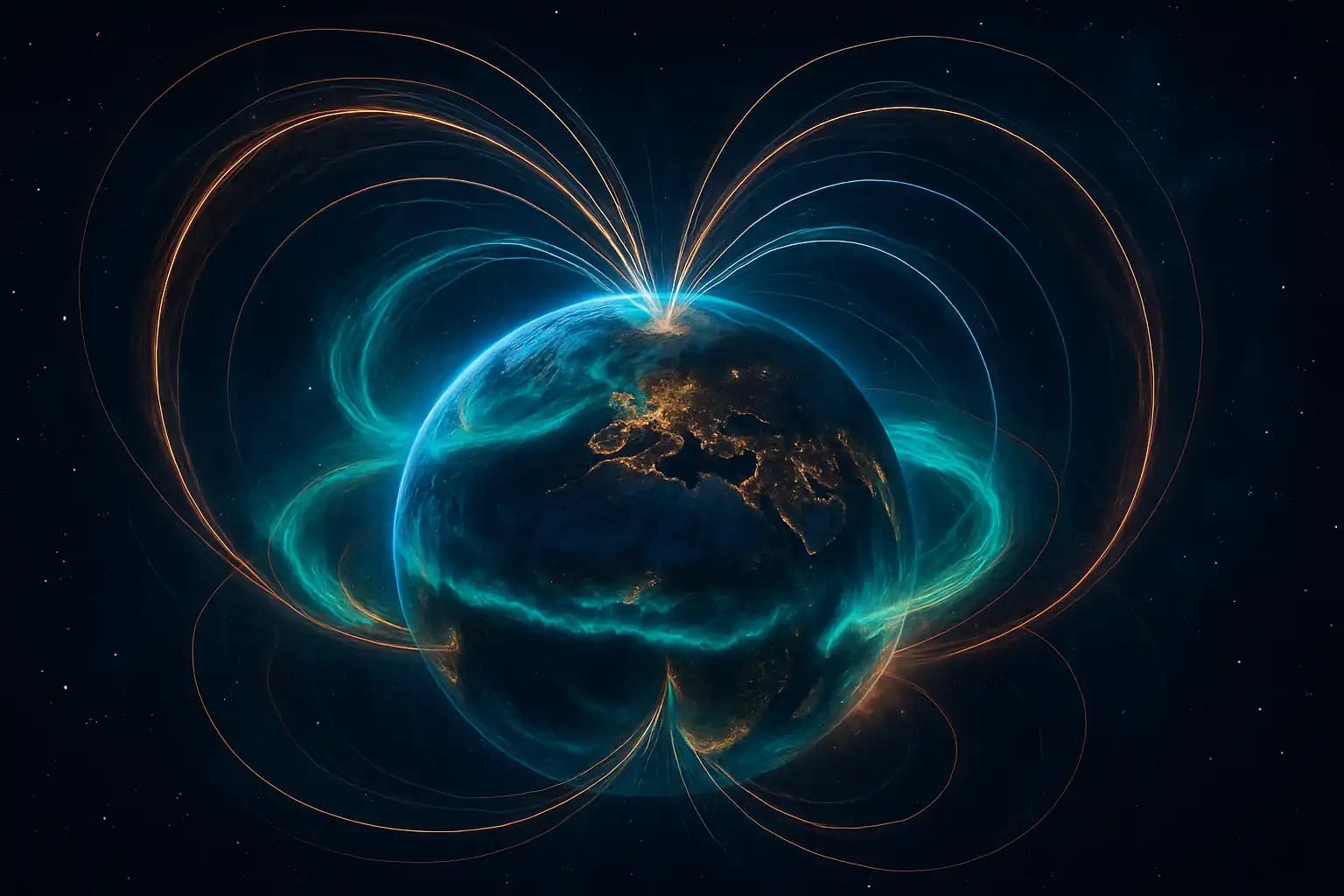 Magnetic Mayhem: How a Pole Reversal Could Jolt the Wired World