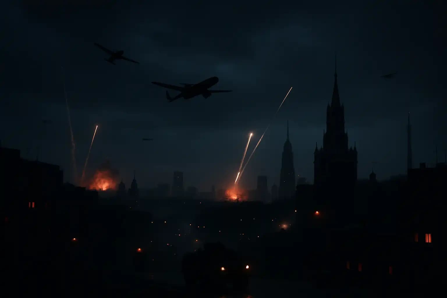 Brutal Strikes Shake Russia: Drone Blackouts, Putin’s Warnings, and a War of Nerves