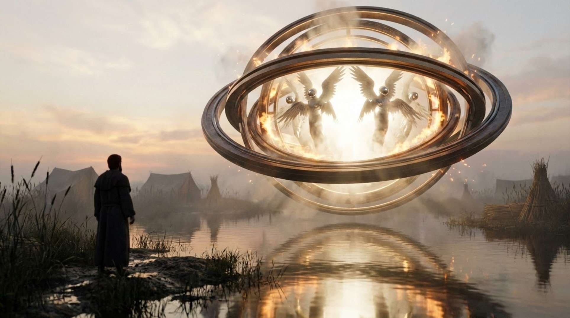 Ezekiel’s Wheel: UFO Spaceship or Sacred Throne?