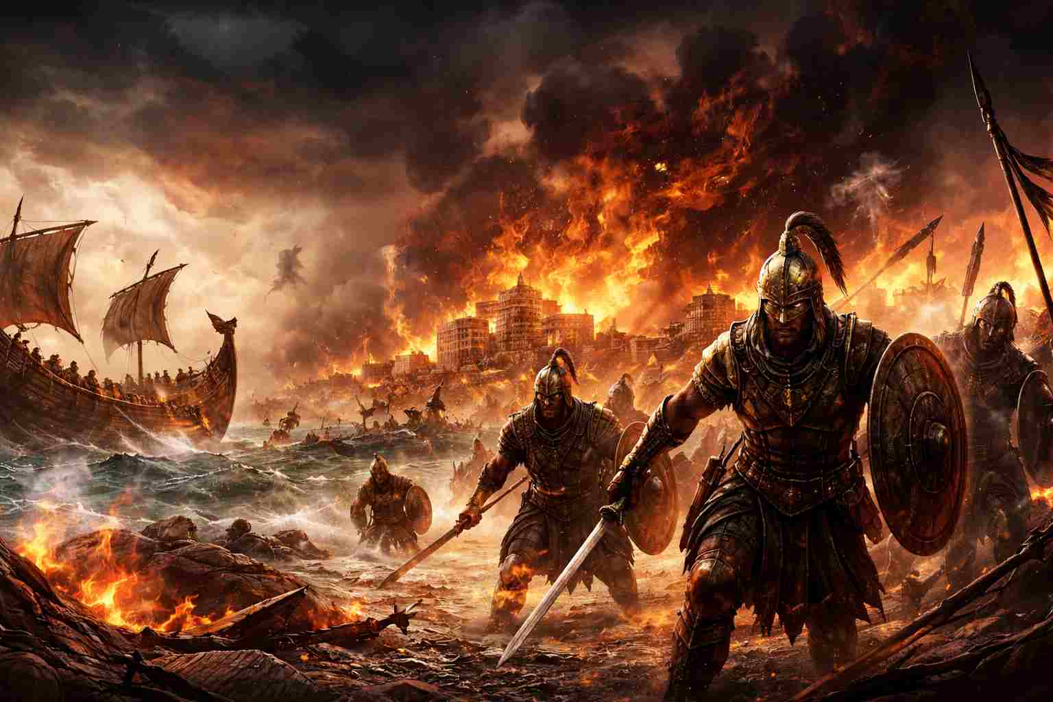 Unmasking the Sea Peoples: The 1177 BCE Apocalypse and the Collapse of Bronze Age Empires