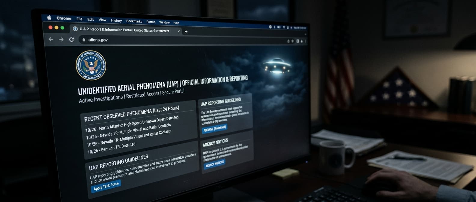 aliens.gov: The Government’s Official Signal on Disclosure?