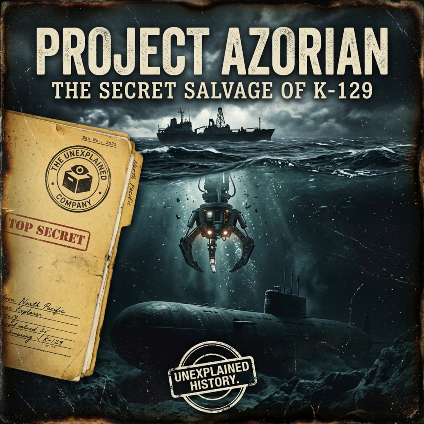 Project Azorian: The Secret Cold War Mission to Salvage Soviet Sub K-129